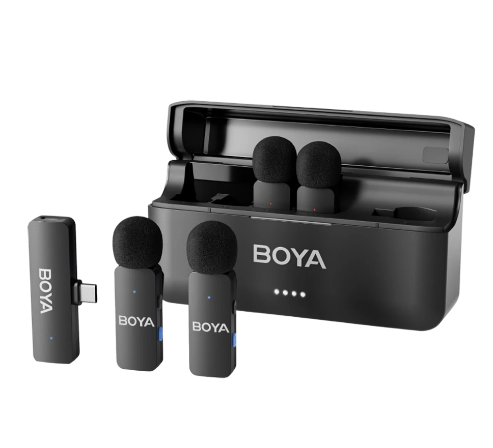 Радиосистема BOYA BY-V4U, Черный детальное изображение - 1