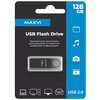 USB Flash накопитель MAXVI MK Dark 128 ГБ, черный вариант - 3