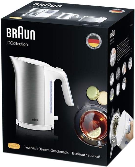 Электрический чайник Braun IDCollection WK  5100, Белый детальное изображение - 4