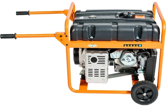 Генератор бензиновый VILLARTEC GG 7300EWC, 6 кВт, Оранжевый №7