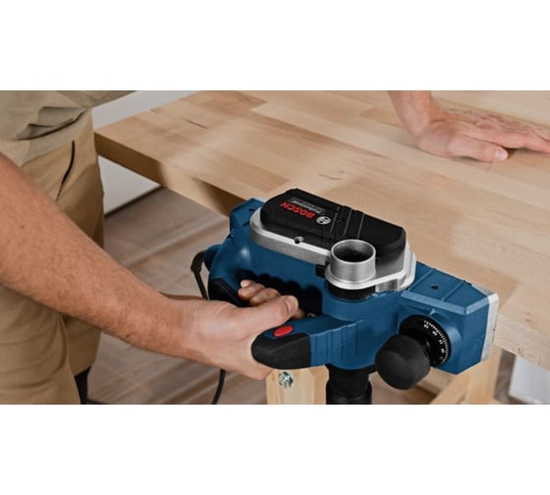 Электрический рубанок Bosch GHO 26-82 D 06015A4302, 710 Вт,  Синий детальное изображение - 3