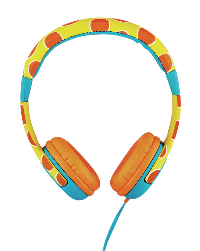 Проводные наушники Trust Spila Kids Headphone, Желтый детальное изображение - 2