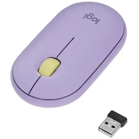 Мышь Logitech Pebble M350 Purple (910-006654), Фиолетовый детальное изображение - 5