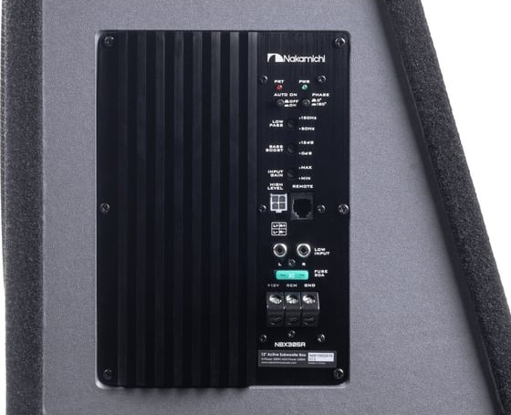 Сабвуфер закрытого типа Nakamichi Nbx305a 12