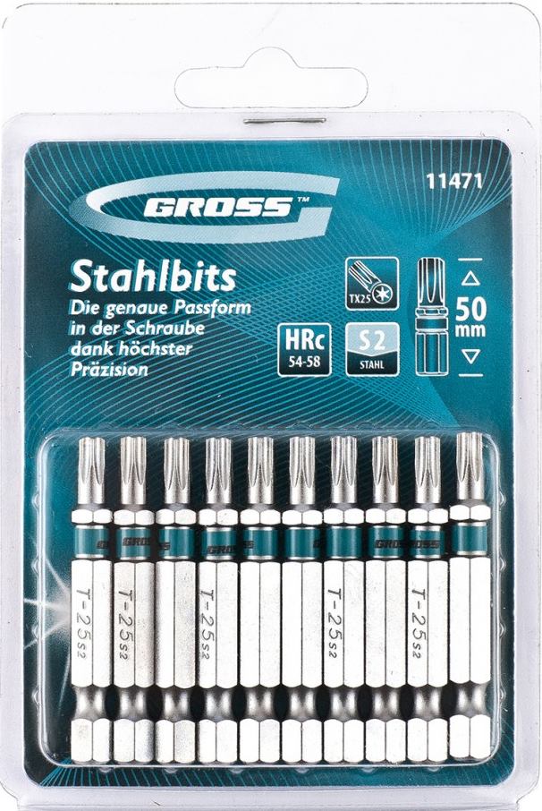 Биты, торцевые головки Gross 11471 детальное изображение - 1