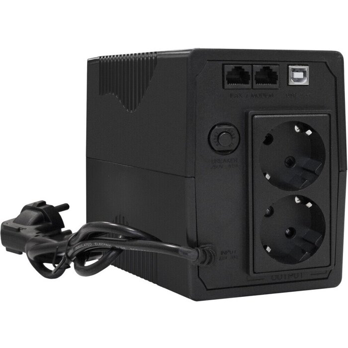 ИБП ExeGate Power Smart ULB-600.LCD.AVR.2SH.RJ.USB №2