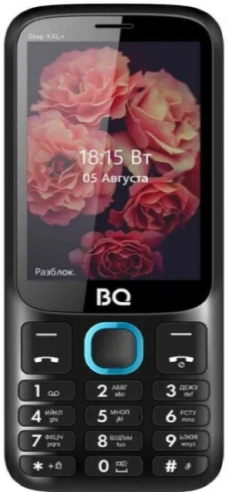 Мобильный телефон BQ 3590 Step XXL+, 64 Мб, Черный/Синий, Dual mini-SIM детальное изображение - 3