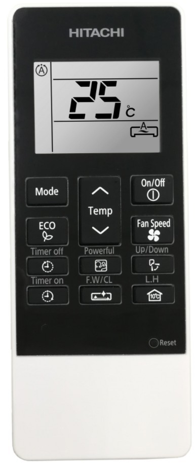 Кондиционер Hitachi RAK-18REF/RAC-18WEF 20 м², белый детальное изображение - 4