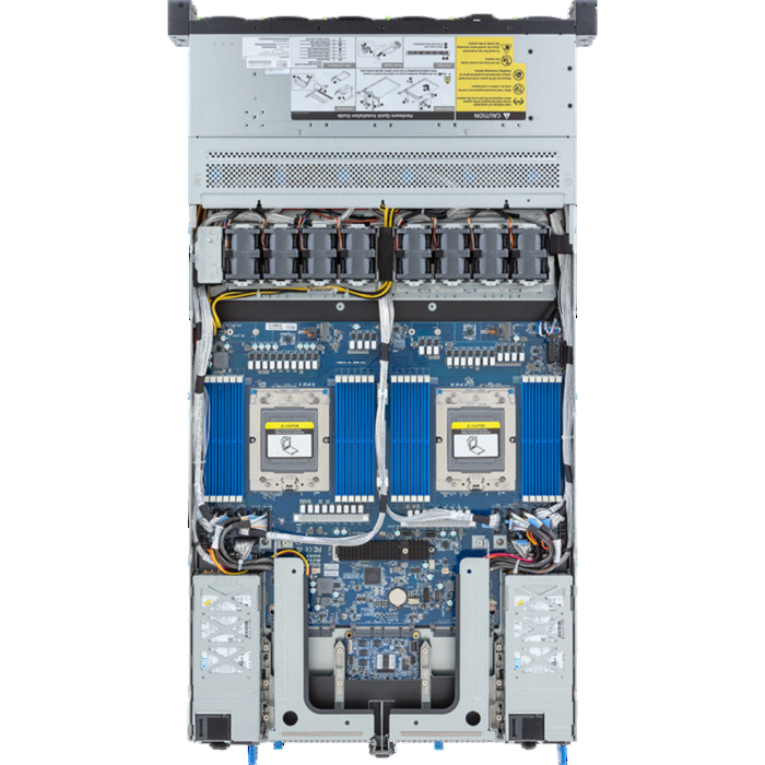 Серверная платформа Gigabyte R183-Z94-AAD1 (Rev. 1.x), 1600 Вт детальное изображение - 4