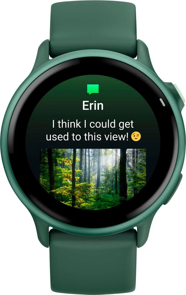 Умные часы Garmin Vivoactive 6 42 мм, Яшмовый с зеленым ремешком №2