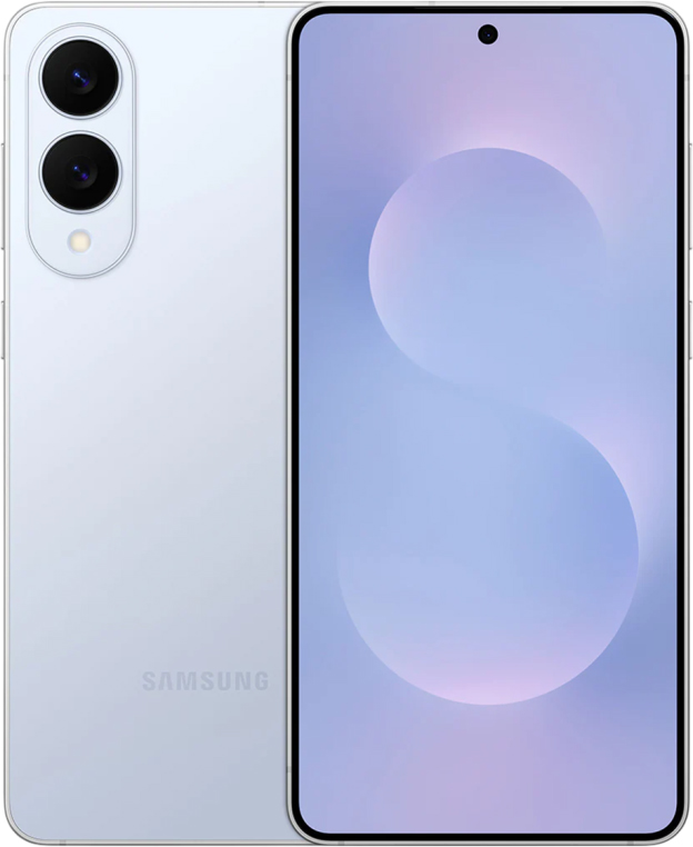 Смартфон Samsung Galaxy S25 Edge 12/512 ГБ, Голубой, nano-SIM + eSIM детальное изображение - 1