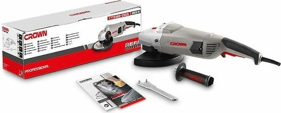 Угловая шлифмашина Crown CT13489-230S, 230 мм, 6500 об/мин, 2600 Вт детальное изображение - 5