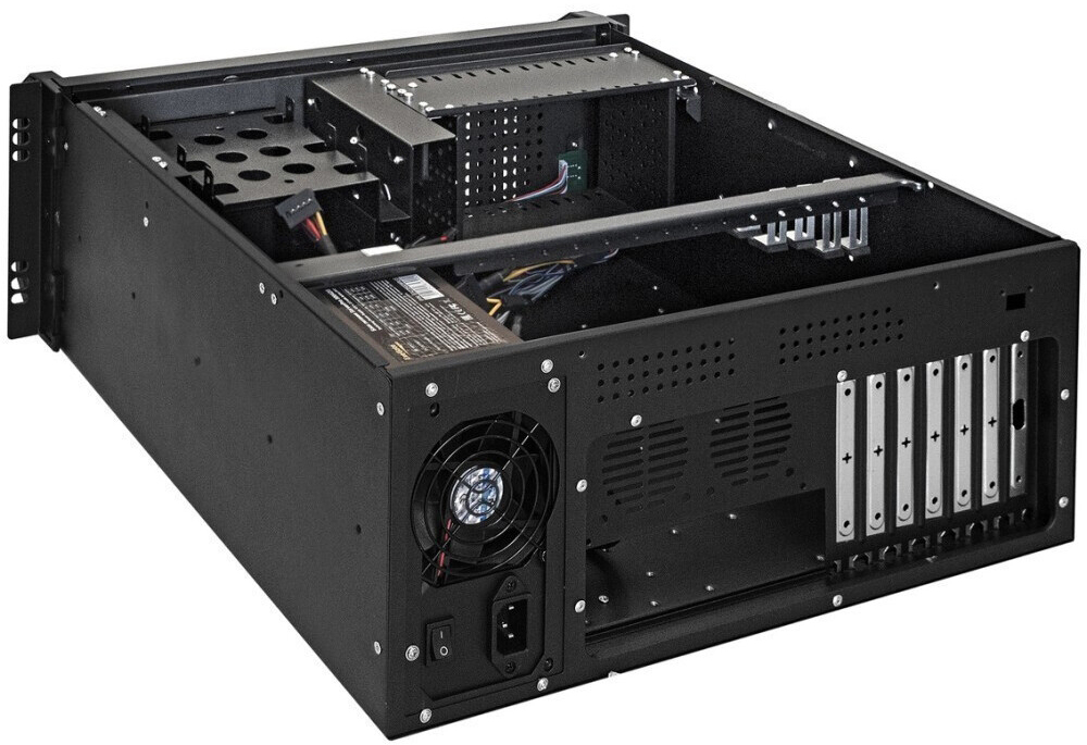 Серверный корпус ExeGate Pro 4U450-26/4U4020S/600PAS, 600 Вт, Черный детальное изображение - 5