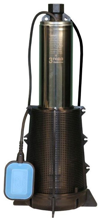 Насос Джилекс Водомет 55/75А ДФ, 55 л/мин, 25 мм, напор 75 м, d=98 мм, 900 Вт, Голубой детальное изображение - 2