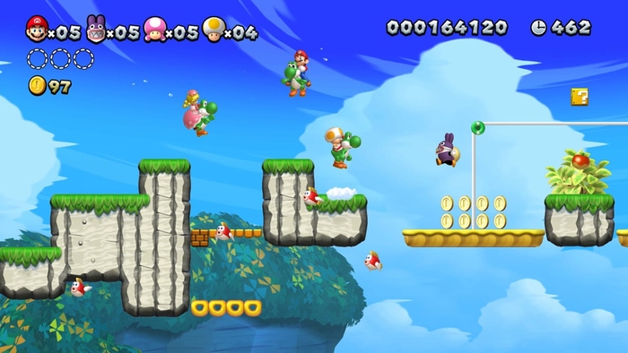 Игра New Super Mario Bros. U Deluxe для Nintendo Switch (Русские субтитры) №3