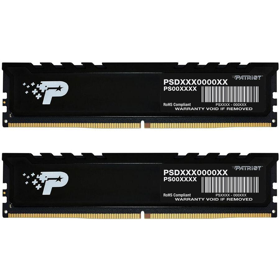 Оперативная память Patriot Signature Premium DDR5 5600MHz, PSP532G5600KH1, 2x16 Гб KIT, 32 Гб детальное изображение - 1