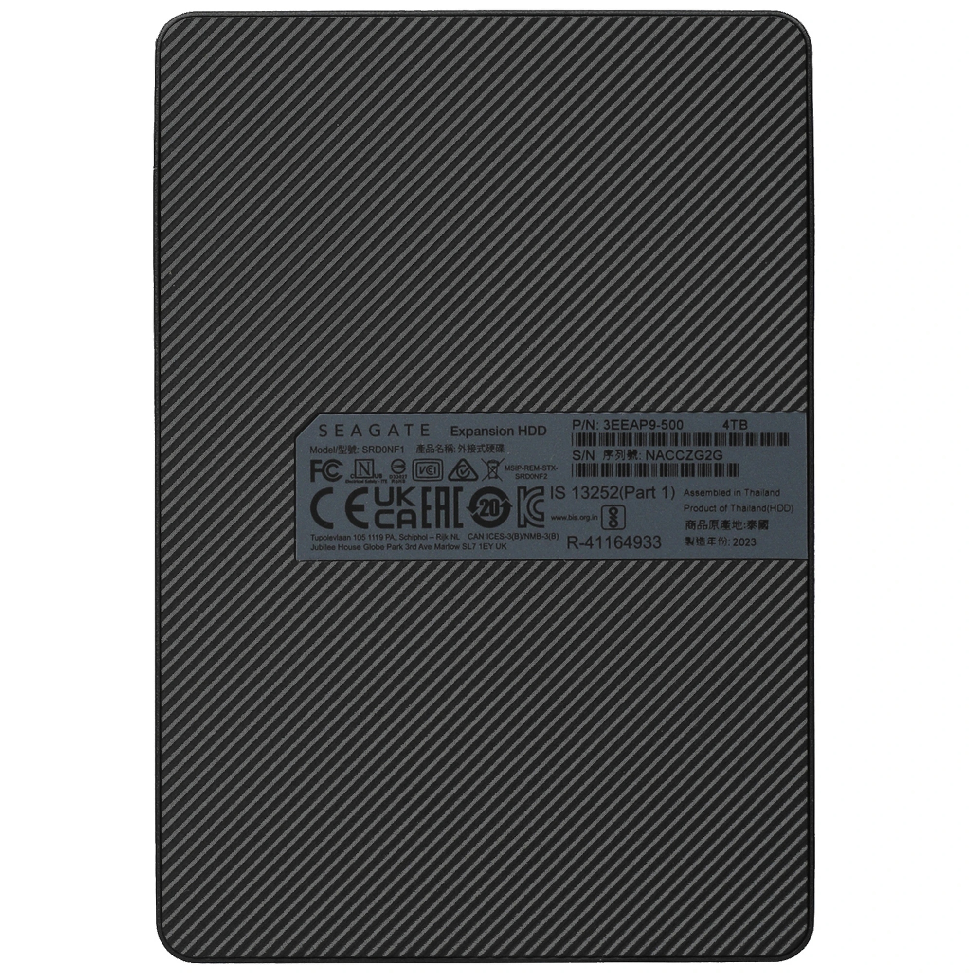 Внешний HDD Seagate Expansion STKM4000400, 5400 об/мин, 4 ТБ детальное изображение - 2
