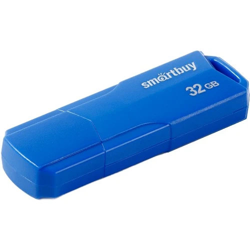 USB Flash накопитель SmartBuy  (SB32 ГБCLU-BU) 32 ГБ, синий детальное изображение - 1