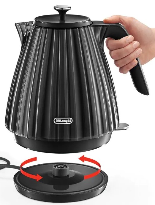 Электрочайник DeLonghi Ballerina KBD 2001.BK детальное изображение - 2