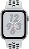 Умные часы Apple Watch Nike+ Series 4 40 мм, GPS+Cellular, Silver Aluminium Case with Summit White/Black Nike Sport Band, Серебристый/Белый вариант - 2