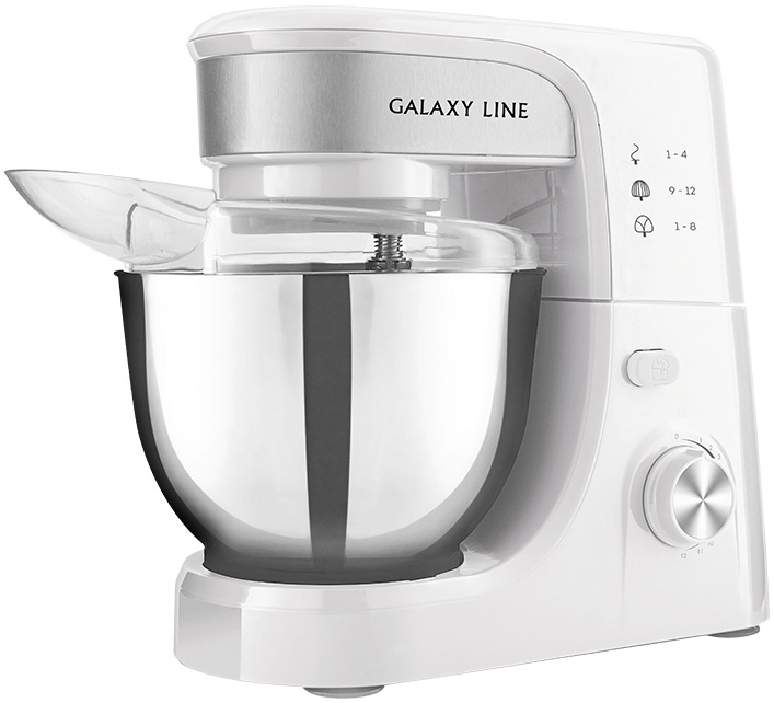 Планетарный миксер Galaxy Line GL2231, Белый детальное изображение - 1