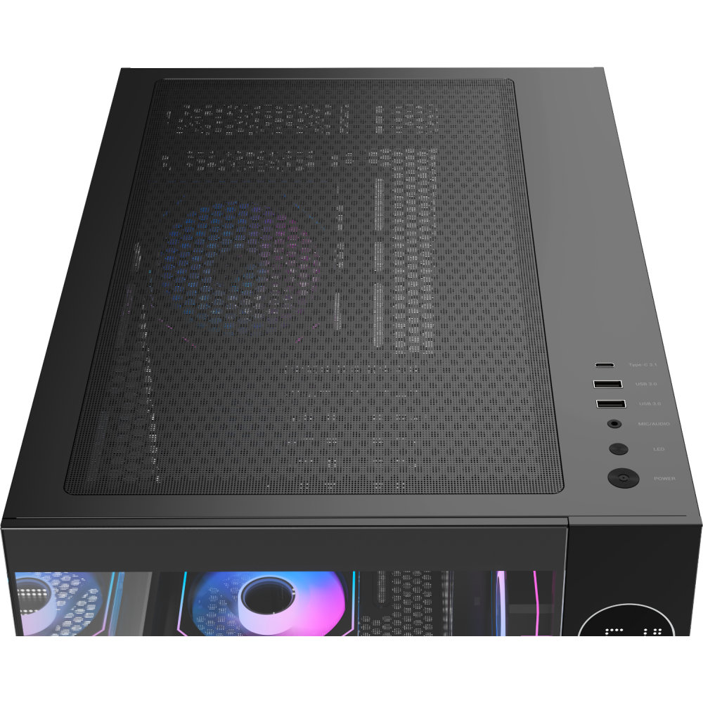 Корпус Ocypus Iota C70 BK ARGB, Черный детальное изображение - 6