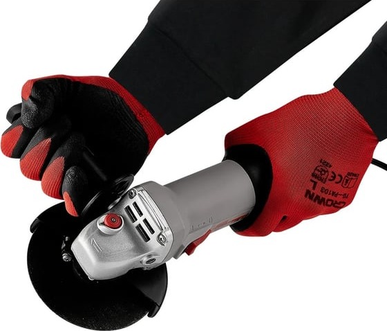 Угловая шлифовальная машина CROWN CT13628-125 TB, 125 мм, 11000 об/мин, 780 Вт детальное изображение - 8