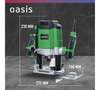 Фрезерный станок OASIS PF-150 Eco, 1400 Вт, Зеленый вариант - 3