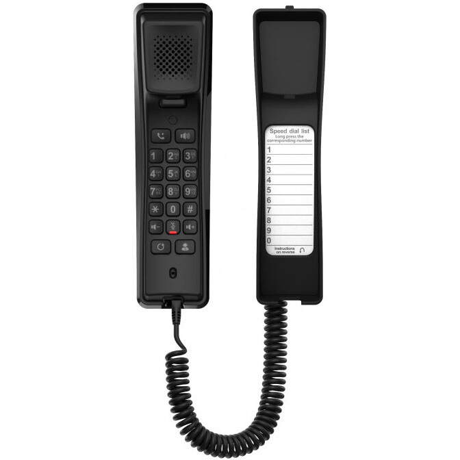 VoIP-телефон Fanvil (Linkvil) H2U, без блока питания, Черный детальное изображение - 3