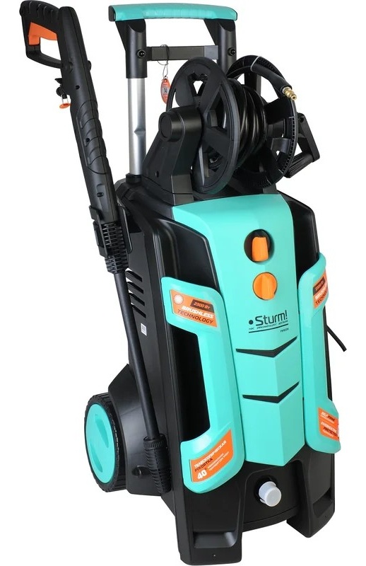 Автомойка Sturm PW9229I, 2.3 кВт, 120 бар, Бирюзовый/Черный детальное изображение - 1