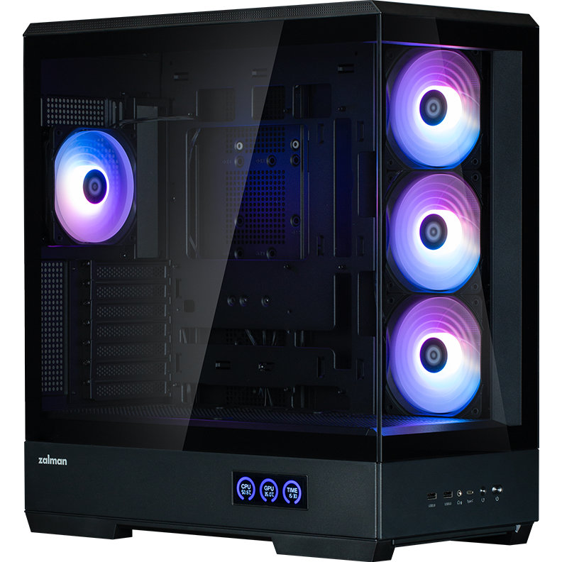Корпус Zalman P50 DS, Черный детальное изображение - 6
