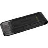 USB Flash накопитель Kingston DataTraveler DT70 (DT70/256 ГБ) 256 ГБ, черный вариант - 1