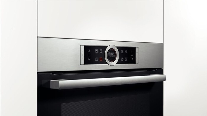 Духовой шкаф Bosch HBG 655BS1, серый №4