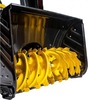 Снегоуборщик бензиновый двухступенчатый Huter SGC 8100 с электростартером 220В 70/7/3, 13 л.с., 8100 Вт, Желтый/Черный вариант - 6