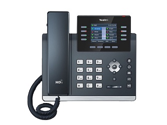 VoIP-телефон Yealink SIP-T44W, Черный детальное изображение - 2