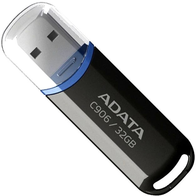 USB Flash накопитель ADATA C906 8 ГБ, белый детальное изображение - 3