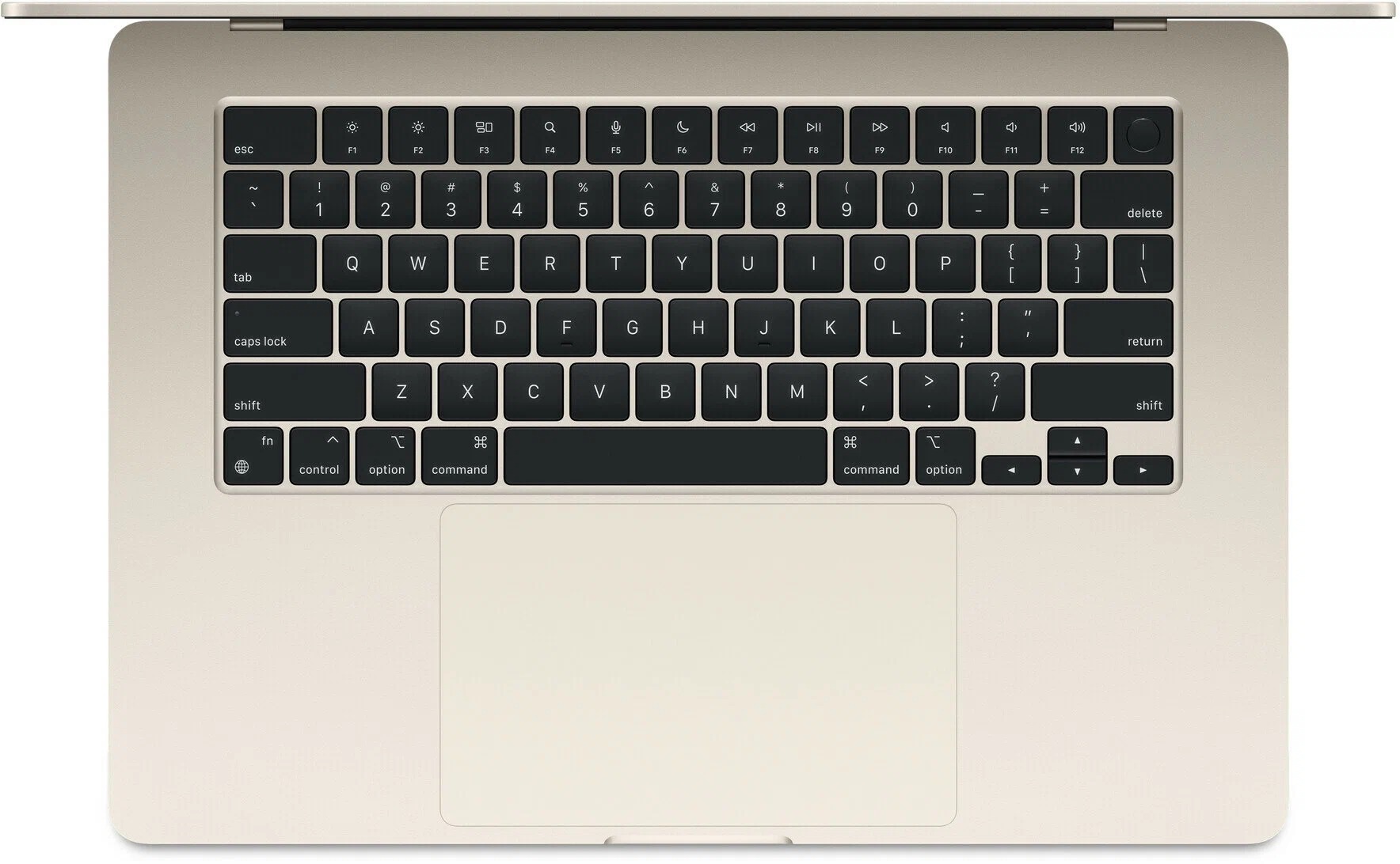Ноутбук Apple MacBook Air 15 на M2, RAM 16 ГБ, Starlight, SSD 1 ТБ, Apple graphics 10-core детальное изображение - 3