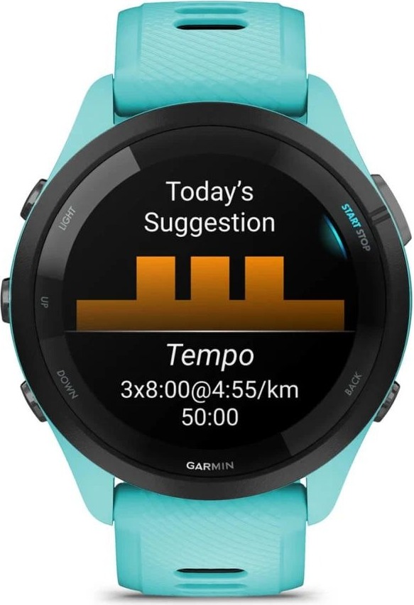 Смарт-часы Garmin Forerunner 265, Аква детальное изображение - 3