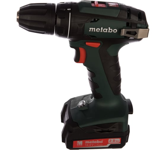 Аккумуляторная дрель Metabo BS 14.4 с набором оснастки 602206880, 14.4 В детальное изображение - 1