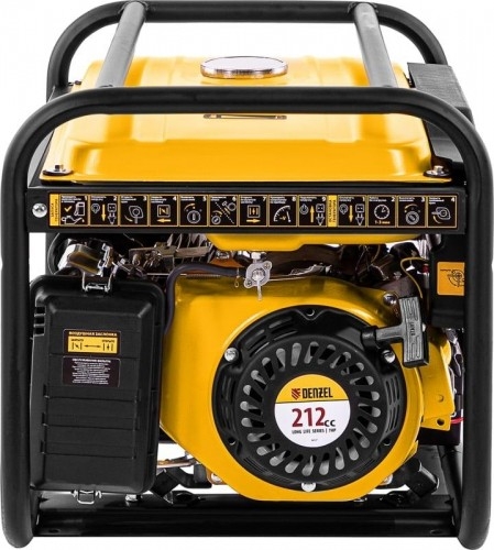 Генератор бензиновый Denzel PS-33E 94537, 3 кВт, Желтый детальное изображение - 6