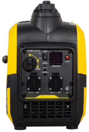 Генератор бензиновый HUTER DN2700Si 64/10/7, 2.3 кВт, Желтый детальное изображение - 2