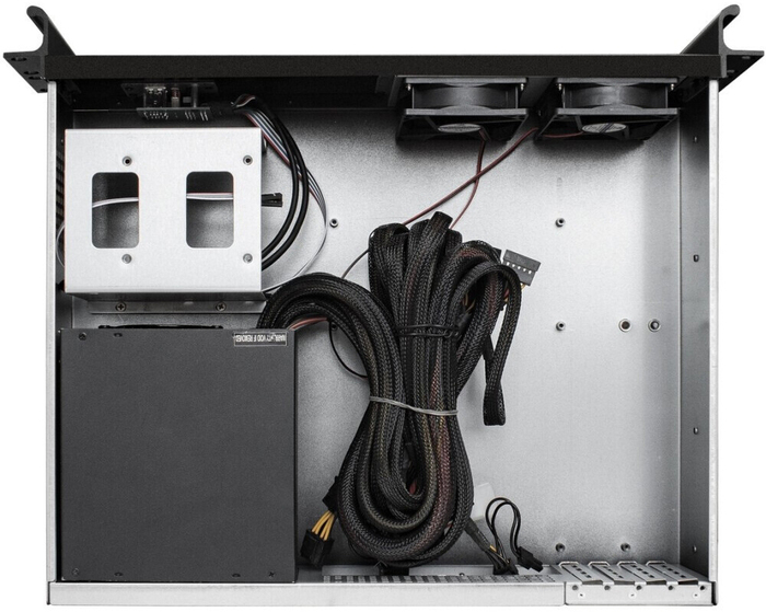 Серверный корпус ExeGate Pro 2U350-03/1100ADS, 1100 Вт, Черный №6