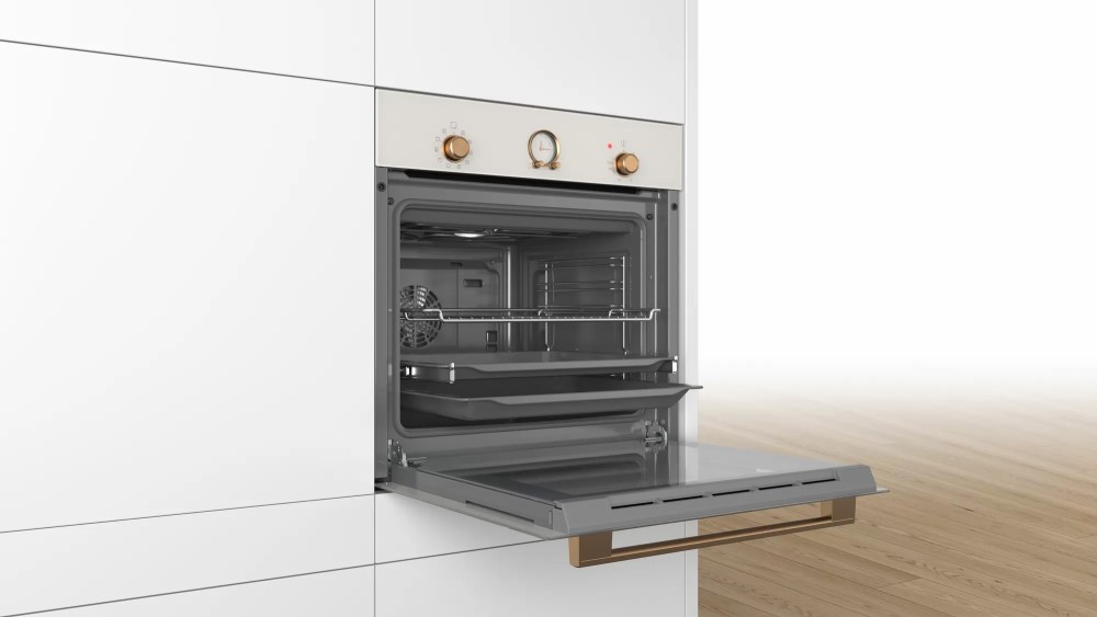 Духовой шкаф Bosch NeoKlassik HBJN 10YW0R, бежевый детальное изображение - 2