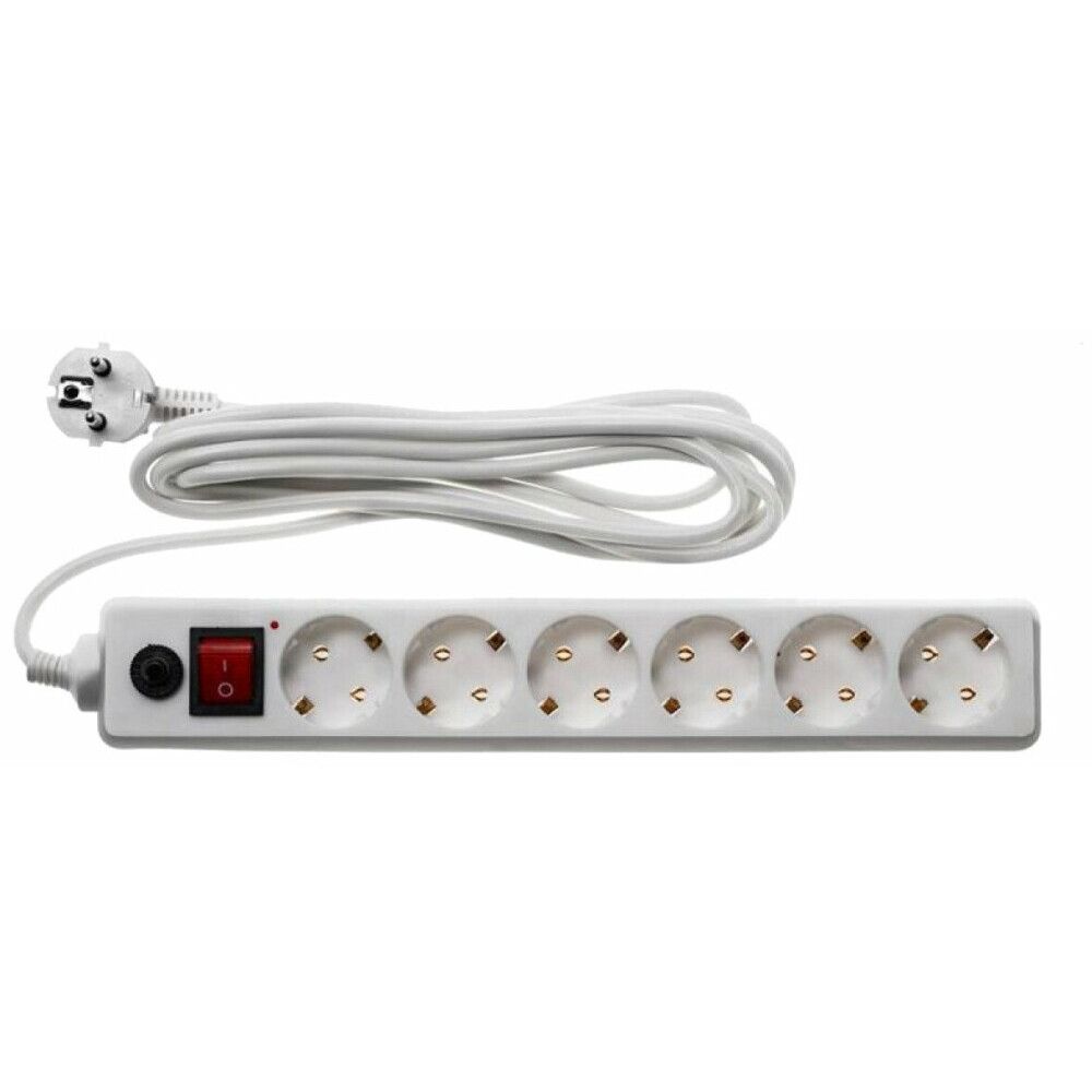Сетевой фильтр Buro 600SH-16-3-W, 3 м, Белый детальное изображение - 2