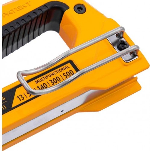 Скобозабиватель ручной Denzel тип 53 и 13, 6-14мм, тип 140, 10-14мм, тип 300, 15мм, тип 500, 15мм 40215 детальное изображение - 8