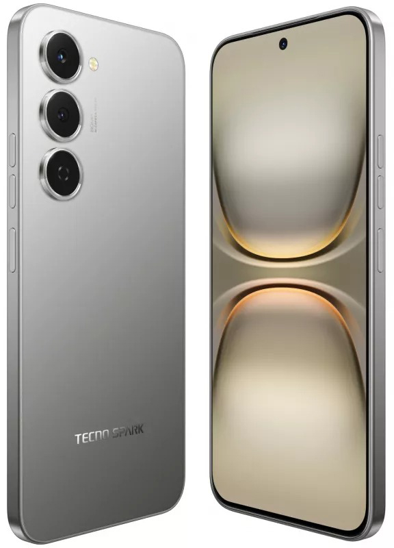 Смартфон Tecno SPARK 40 Pro 8/256 ГБ, Лунный титановый, Dual nano-SIM детальное изображение - 4