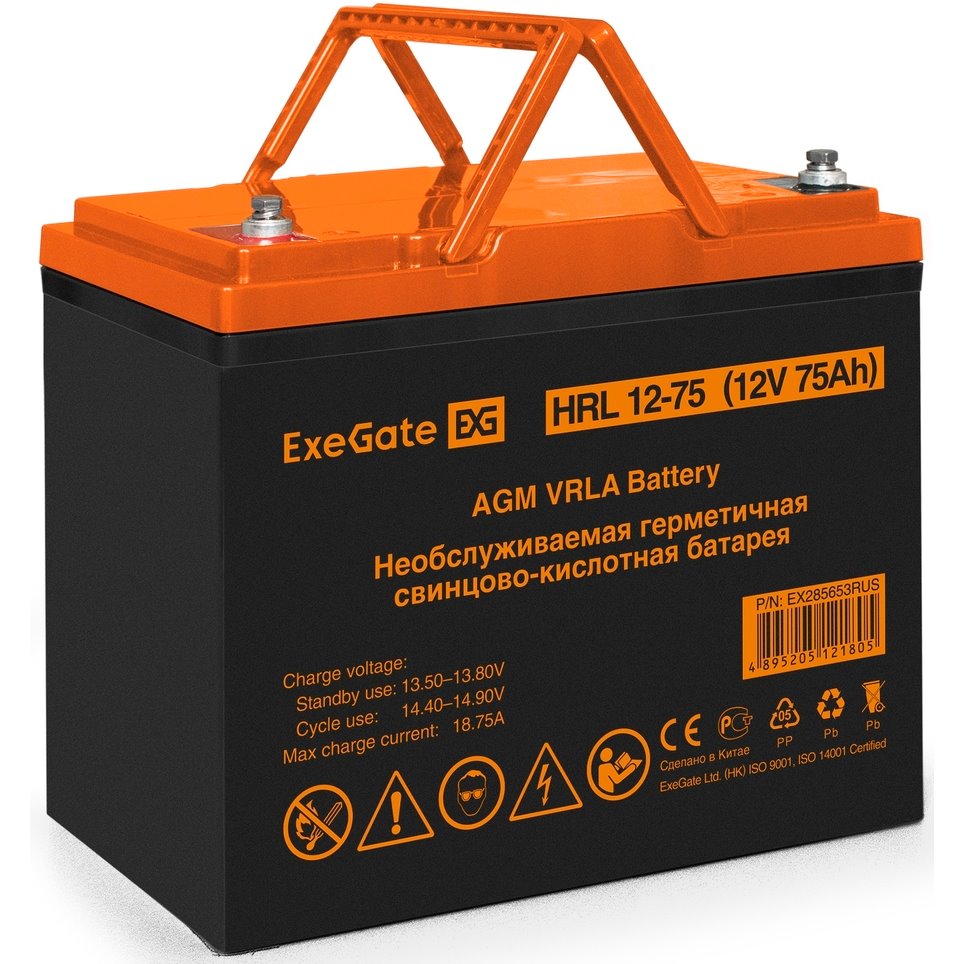 ИБП ExeGate IdealSine SR-600.LCD.2SH + HRL 12-75 детальное изображение - 7