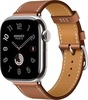 Умные часы Apple Watch Series 11 42 мм, Natural Titanium Case with Natural Milanese Loop, GPS + Cellular, Серебристый вариант - 3