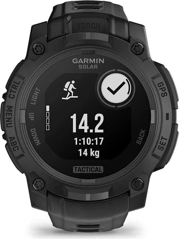 Смарт-часы Garmin Instinct 3 Solar Tactical Edition, 45 мм, Черный детальное изображение - 5