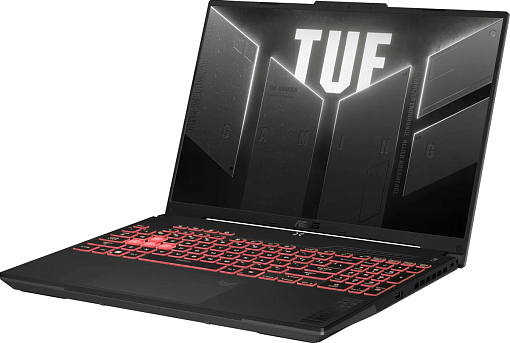 Ноутбук Asus TUF Gaming A16 FA607NUG-RL161 16" (AMD Ryzen 7 7445HS, NVIDIA GeForce RTX 4050) 16ГБ, 512ГБ SSD, noOS, серый (90NR0MU3-M009R0) детальное изображение - 4